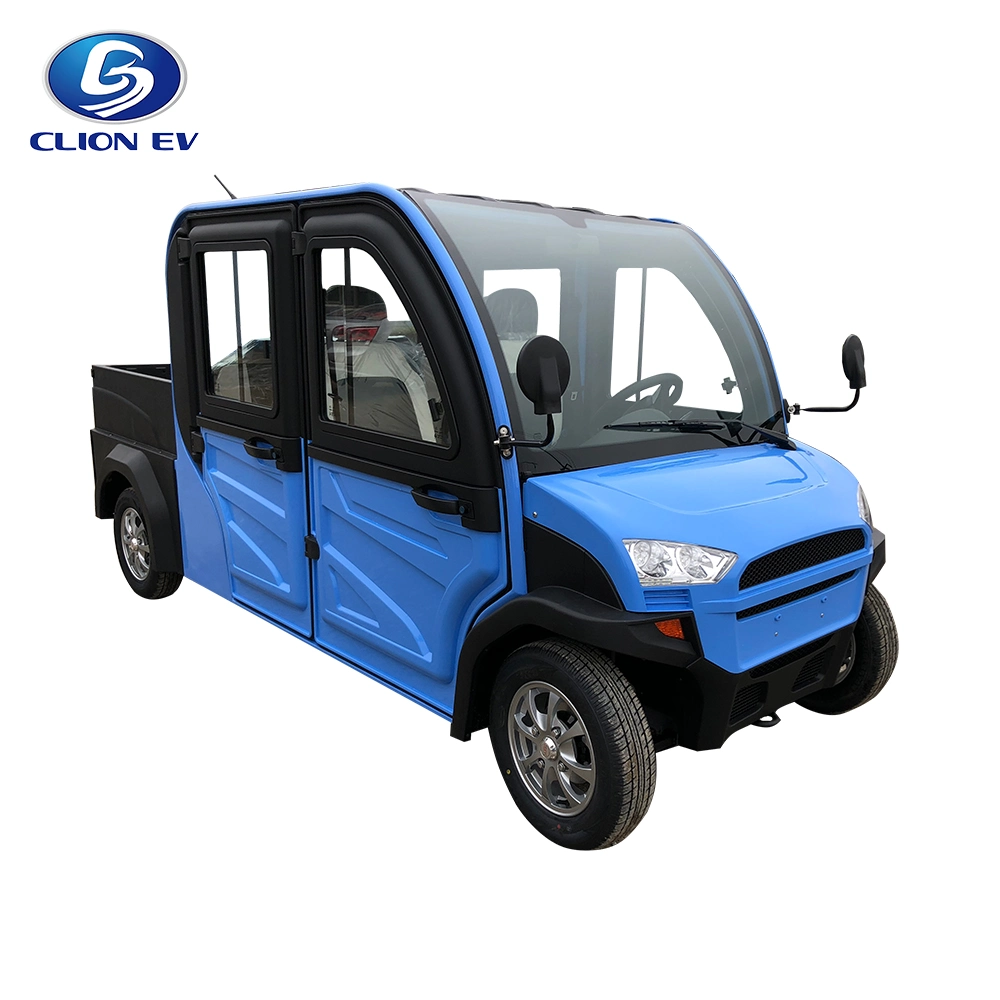 Utility Cart Electric Small Cargo Pickup Truck with Dump Bed