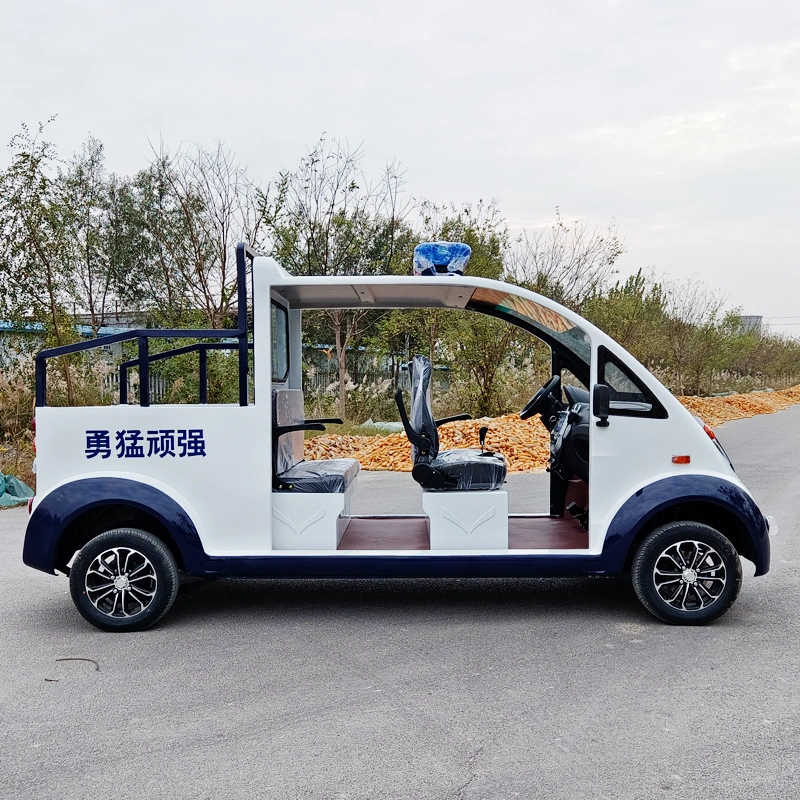 Quality Electric Patrol Car 2024 with Carriage/ Police Patrol Car 5 Seater