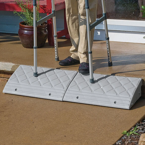 Heavy Duty Rubber Threshold Ramp for Cars