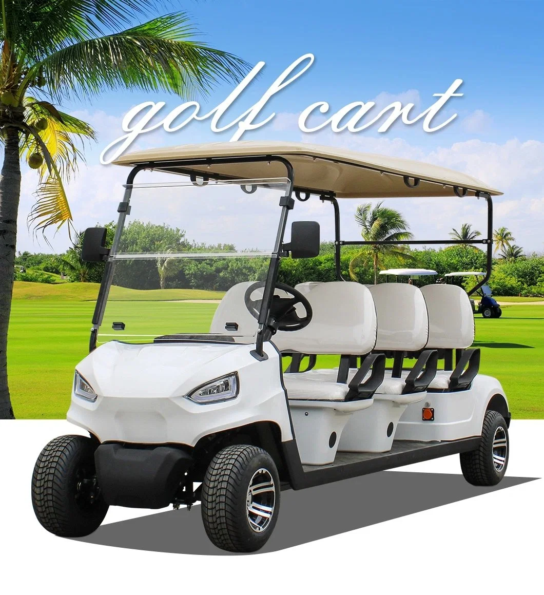 Banpo Automatic Parking 2+2 Seater Solar Panels off Road Electric Golf Cart