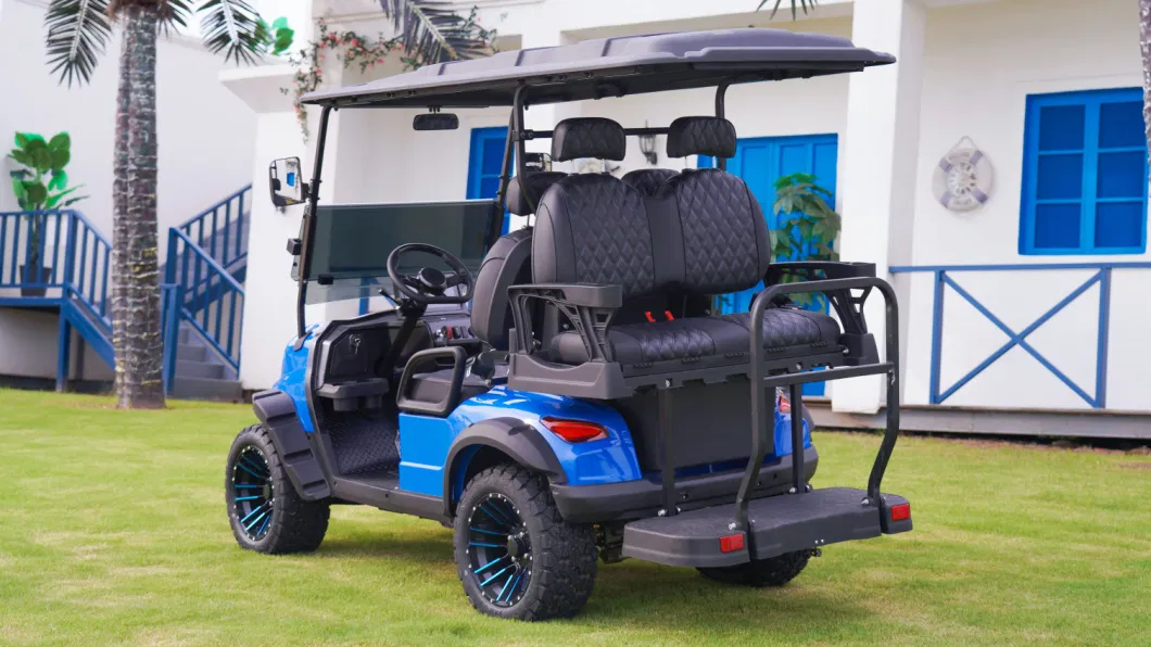 Wholesale Price 4 Passenger 72V Lithium Iron Battery 5kw Electric Lifted Golf Buggy