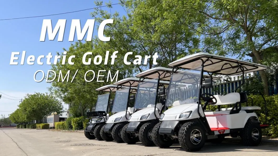 New 6 Seats M4+2 M6 China Factory Custom Club Hunting Car Battery Operated Golf Carts Electric Golf Buggy