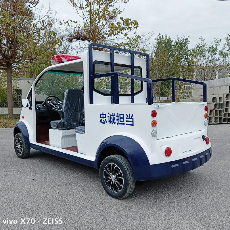 Quality Electric Patrol Car 2024 with Carriage/ Police Patrol Car 5 Seater