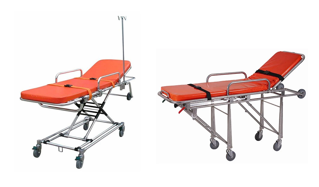 Suppliers Sale Simple Crank High Quality Emergency Medical Procedure Services Transferring Patient Medical Records Transfer Trolley