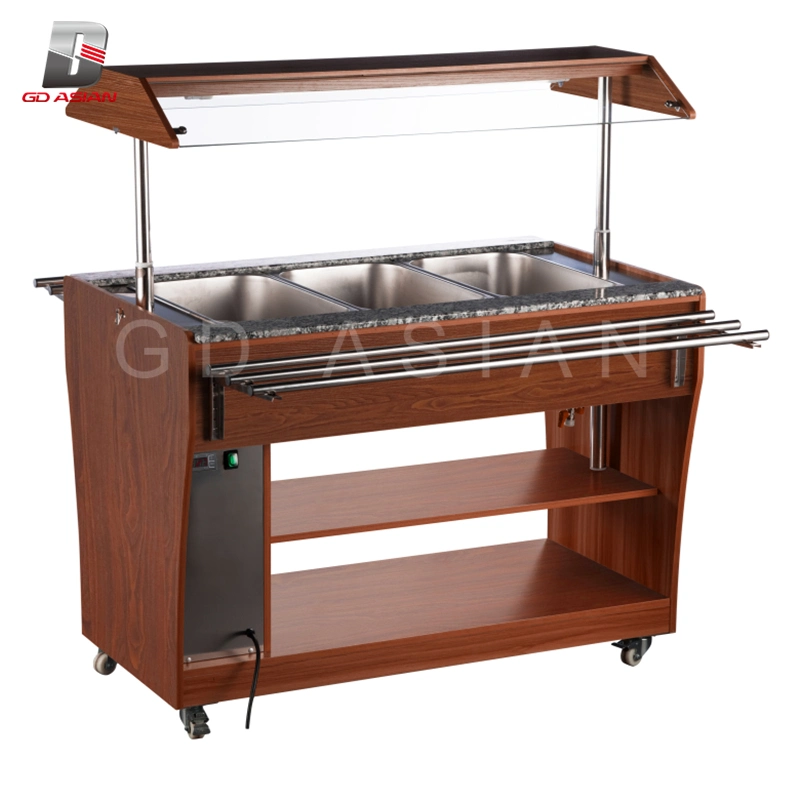 1210L Commercial Electric Warm Hot Buffet Trolley