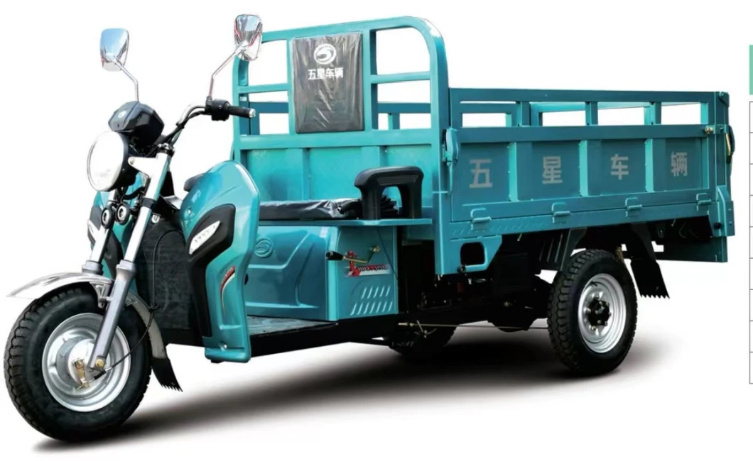 2024 2023 China New Human Tricycle Loader Cargo Tricycle 3 Wheeled Motorcycle Agricultural Tricycle Motor Trike Electric Vehicle with Good Price