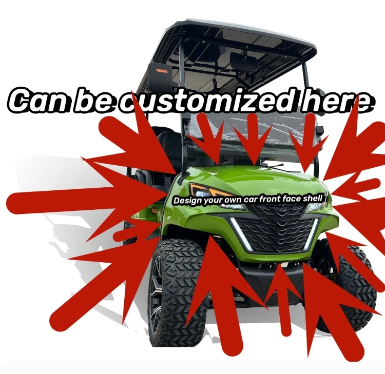 Golf Cart Customize Your Own Cart Front Hood, Only for Dealer