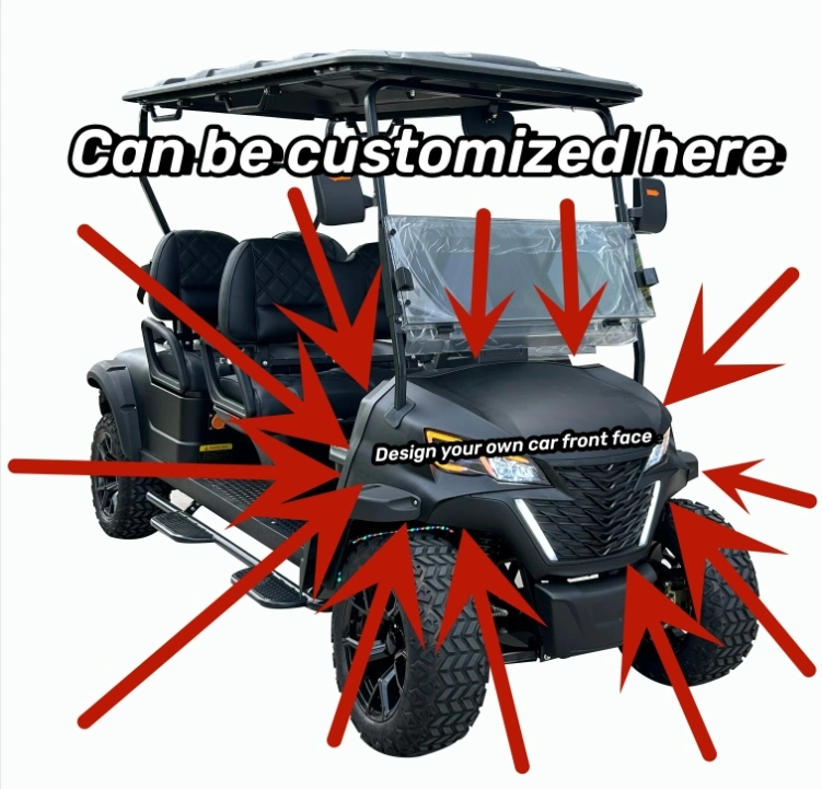 Golf Cart Customize Your Own Cart Front Hood, Only for Dealer