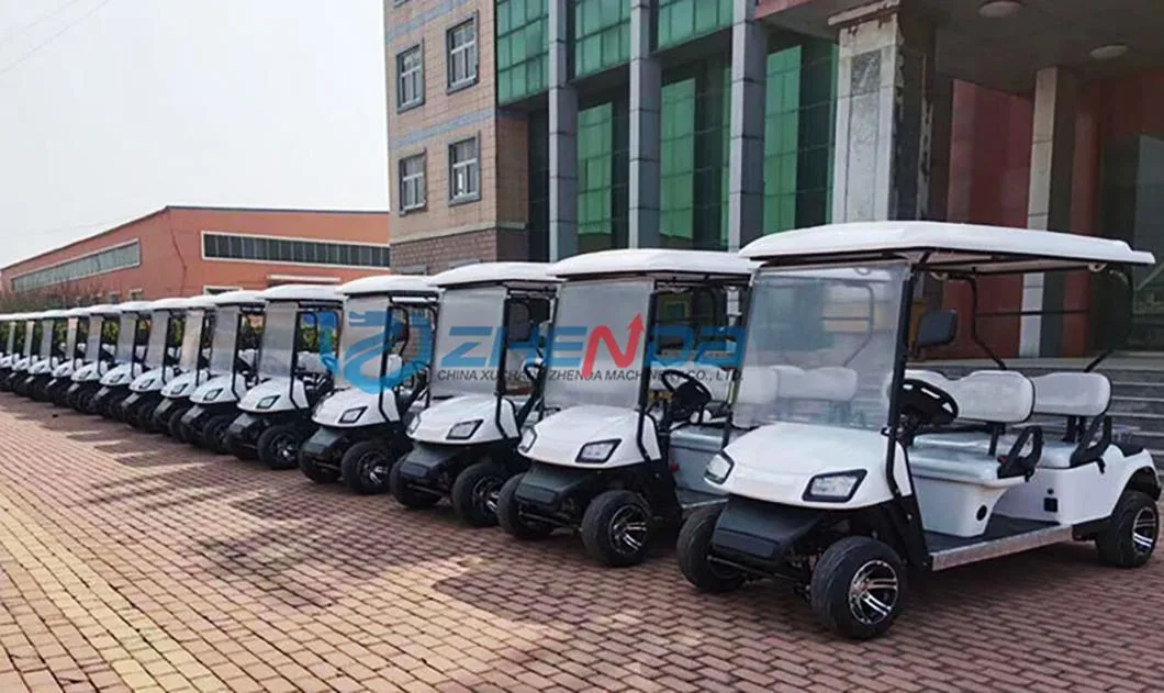 New Design High Performance Sightseeing Bus 6 Seats Electric Golf Cart for Sale