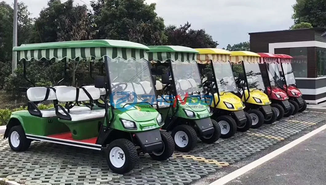 New Design High Performance Sightseeing Bus 6 Seats Electric Golf Cart for Sale