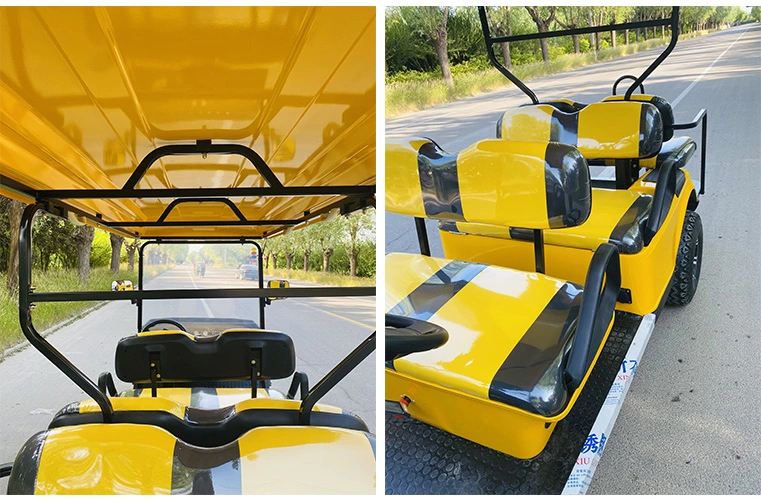 4 Wheel 8 Seater Gasoline off-Road Golf Buggy Carts