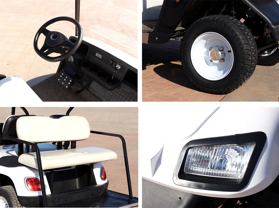 Beautiful 4 Seater Electric Golf Cart Parts Tourist Cart Roof Accessories