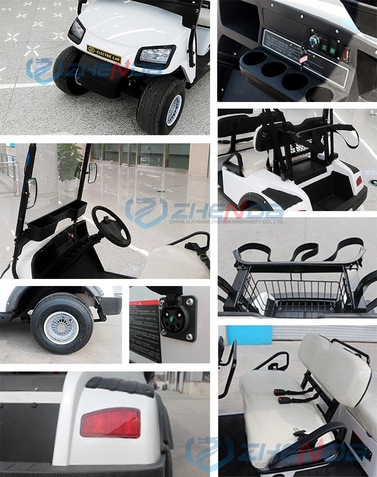 High Performance Custom Electric 4 Seat Golf Carts Golf Buggy Club Car Electric Golf Cart Golf Kart for Sale