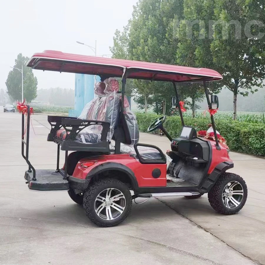 2023 New 48V 4 Wheel 4 Seater Golf Scooters 3 - 4 People 5kw 72V Lithium Battery Electric Travel Golf Cart