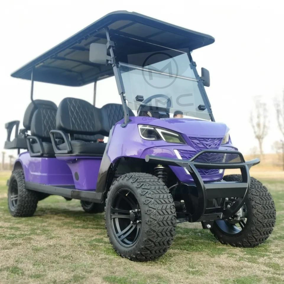 2023 New 48V 4 Wheel 4 Seater Golf Scooters 3 - 4 People 5kw 72V Lithium Battery Electric Travel Golf Cart