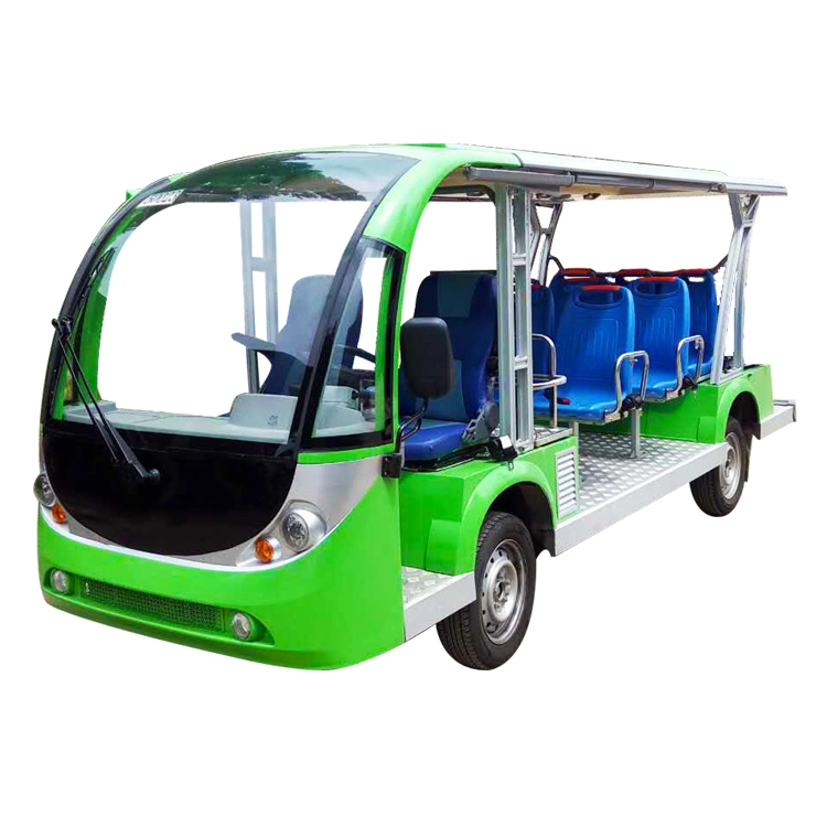 14 Seats Electric Sightseeing Bus Tourist Shuttle Car