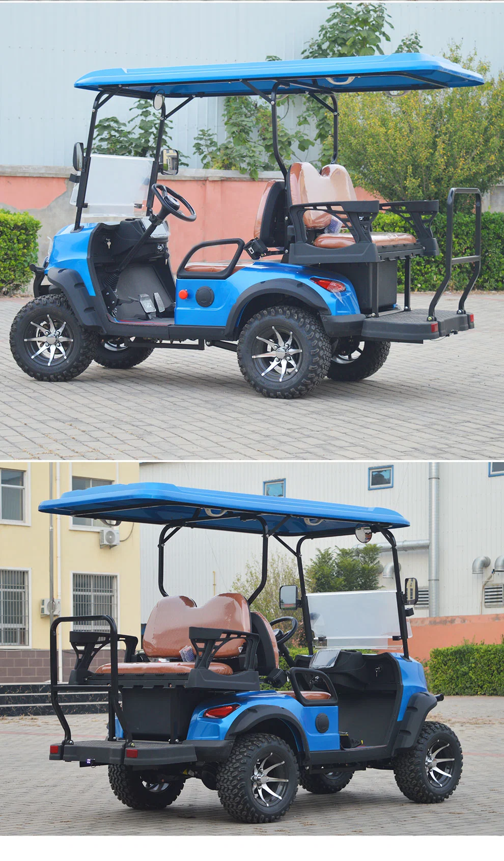 Lsv Golf Cart with Lithium Battery 4 Seater Golf Carts Newest Golf Cart