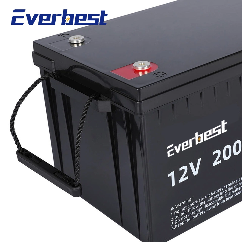 12V 100ah 200ah 300ah Lithium Iron Phosphate Rechargeable LiFePO4 Lithium Battery Pack for Home Energy Storage