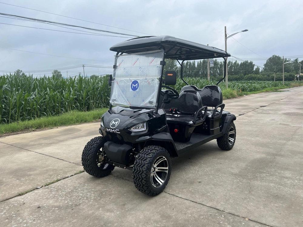 Electric Sightseeing Bus CE Approved 2 Seaters Electric Golf Cart Electric Vehicle MMC Brand Appearance Beautiful Golf Cart