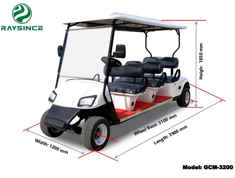 Latest Model Golf Cart with Six Seats Hot Sales Golf Carts to Pakistan