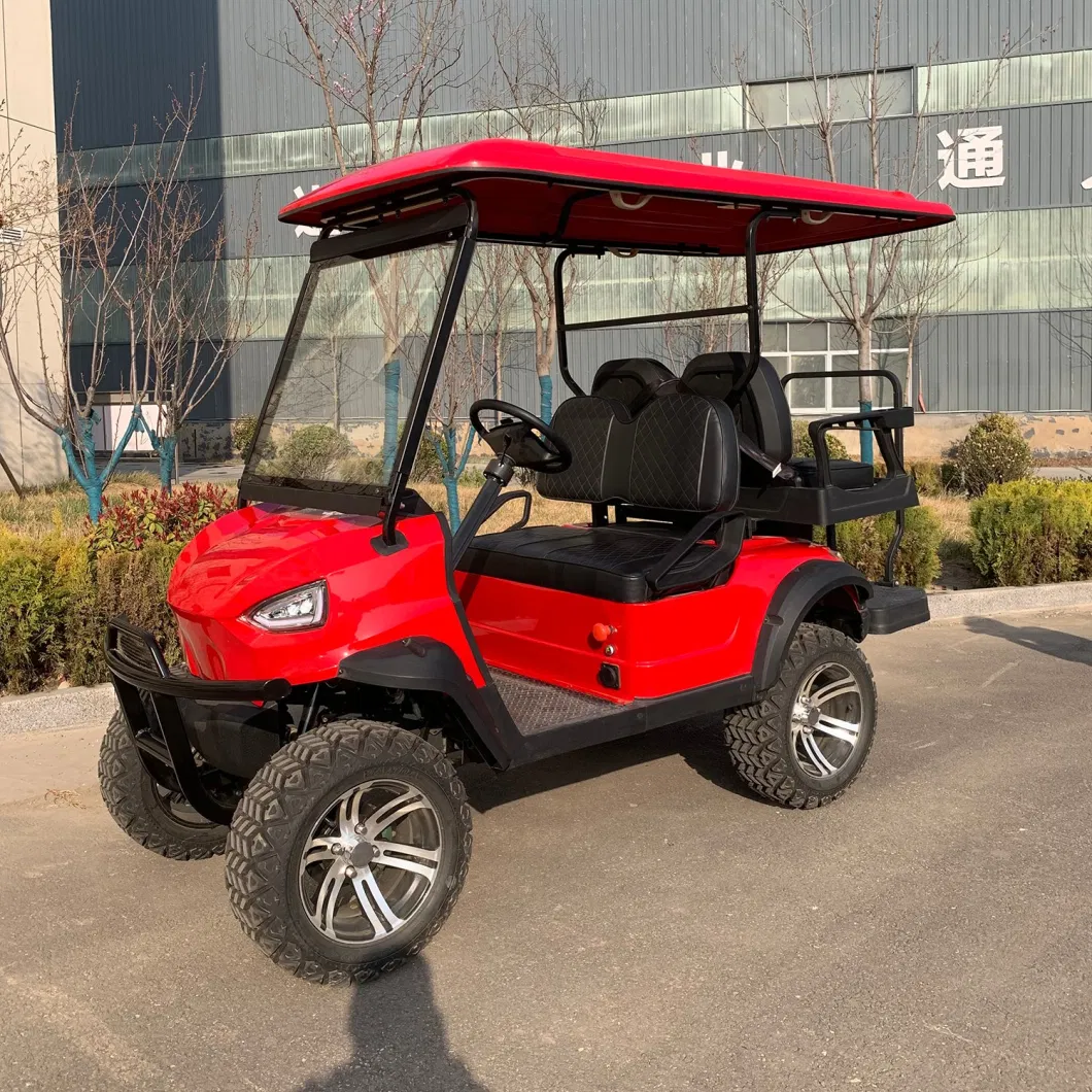 Luxury High Quality OEM/ODM 4 Seat Electric Hunting Lifted Golf Carts