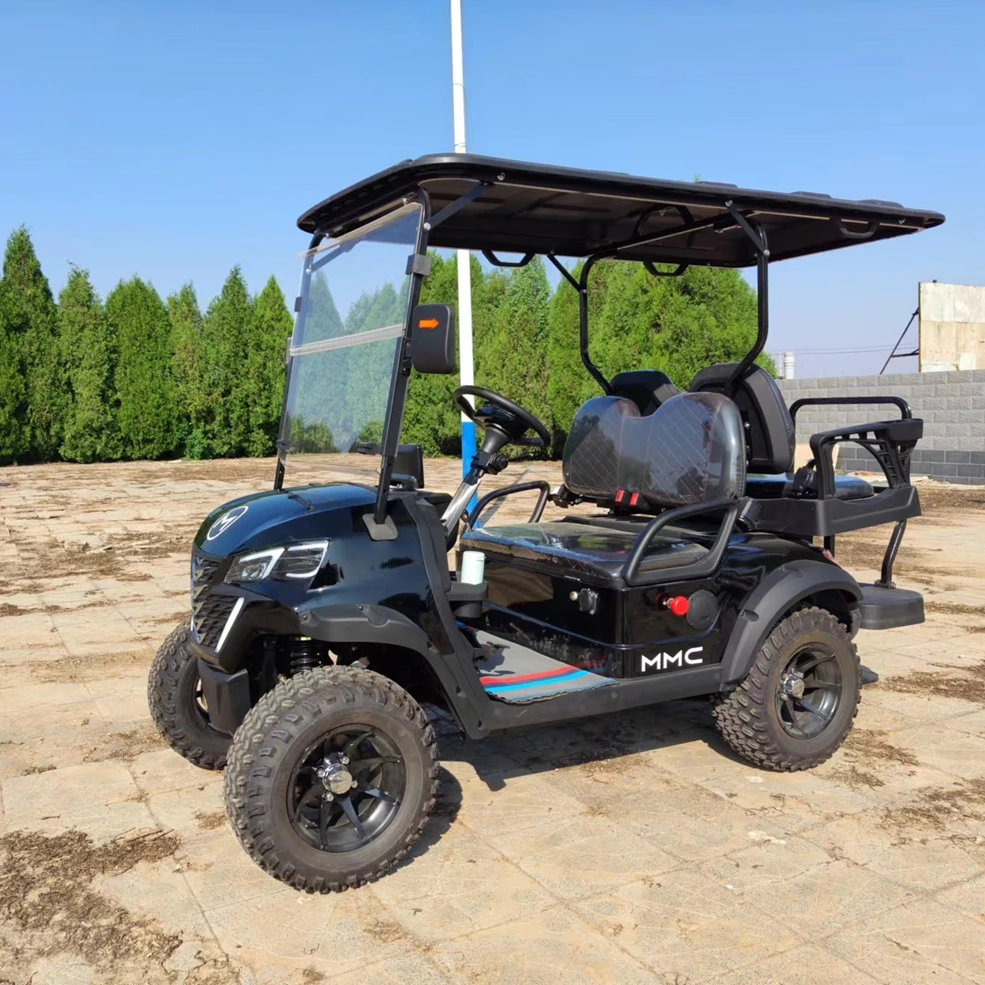 Best New Model Style D for Exclusive Right Electric Golf Buggy Hunting Cart with 2+2 Seater CE DOT