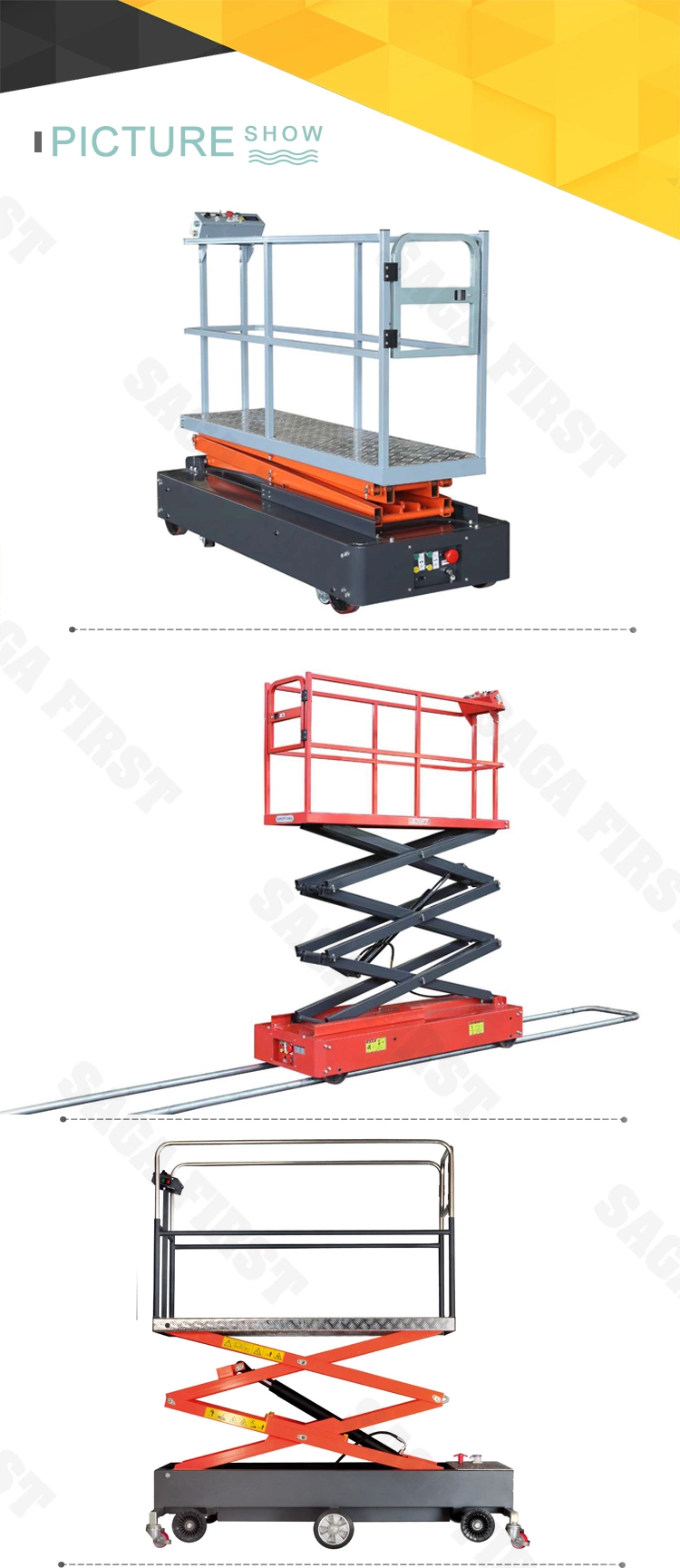 Electric Computer Control Harvest Lift Pipe Rail Trolley for Greenhouse