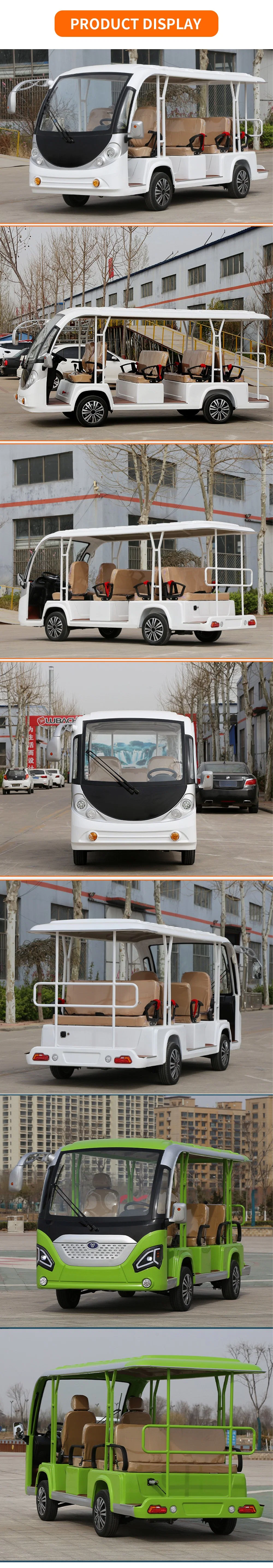 Tourist Hotels and Parks 11-Seat Electric Sightseeing Buses Sightseeing Vehicles in Scenic Spots