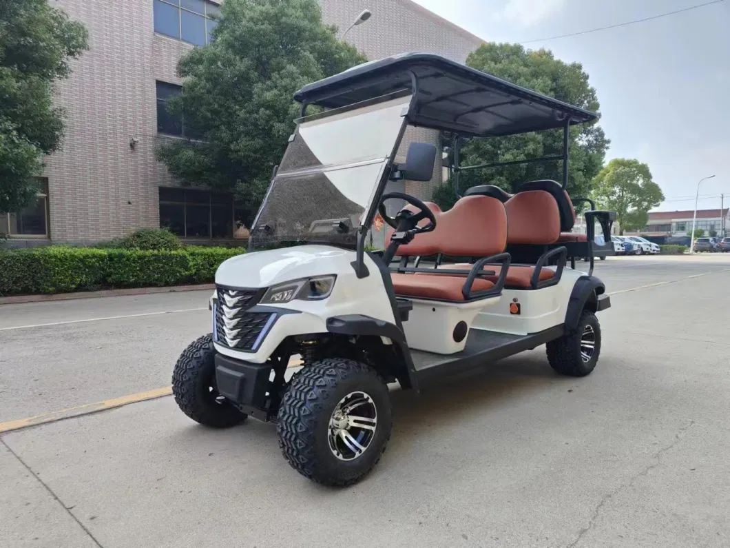 4+2 Lento Factory Direct Sales Price Preferential Practical Electric Vehicle Golf Car