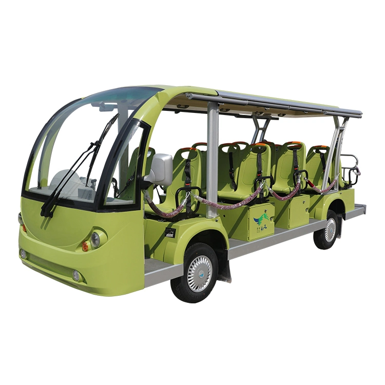 14 Seats Electric Sightseeing Bus Tourist Shuttle Car