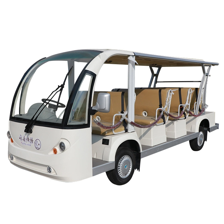 14 Seats Electric Sightseeing Bus Tourist Shuttle Car