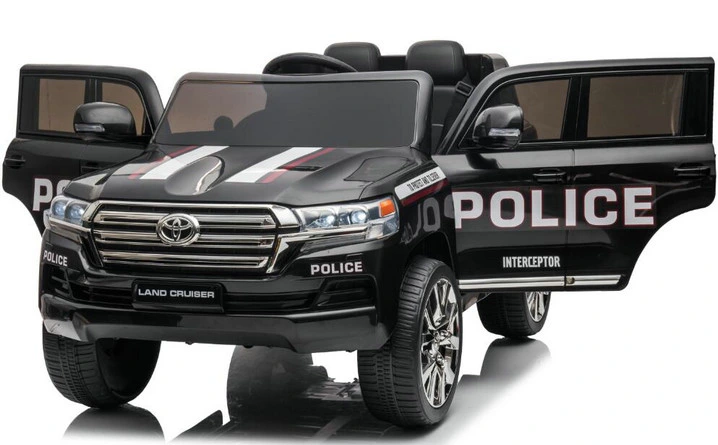 Toyota Land Cruiser Licensed Kids Electric Police Car Ride on Toy