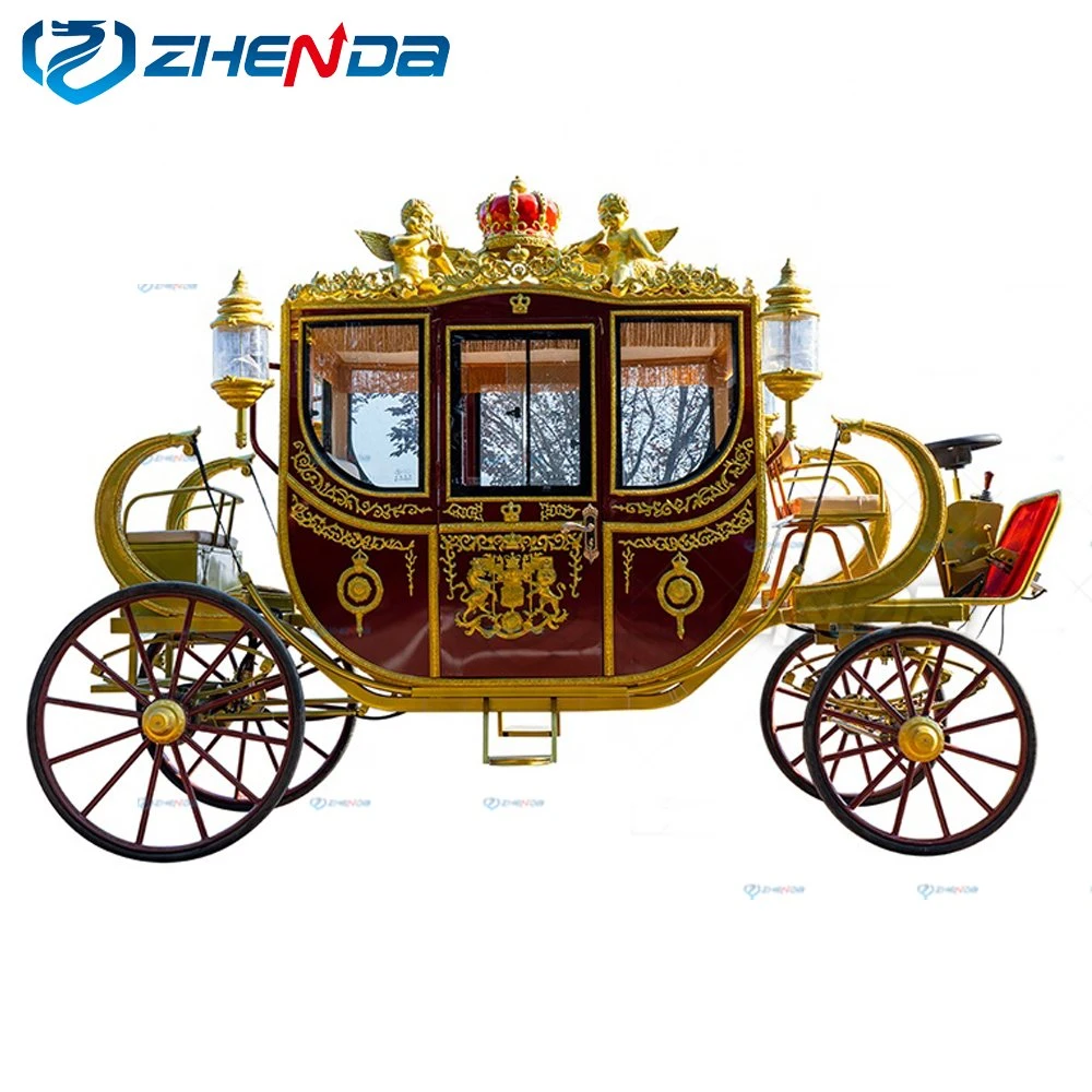 White Antique Retro Classic Car/Customized Electric Wedding-Style Vintage Car/Tourist Sightseeing Buggy Vehicle