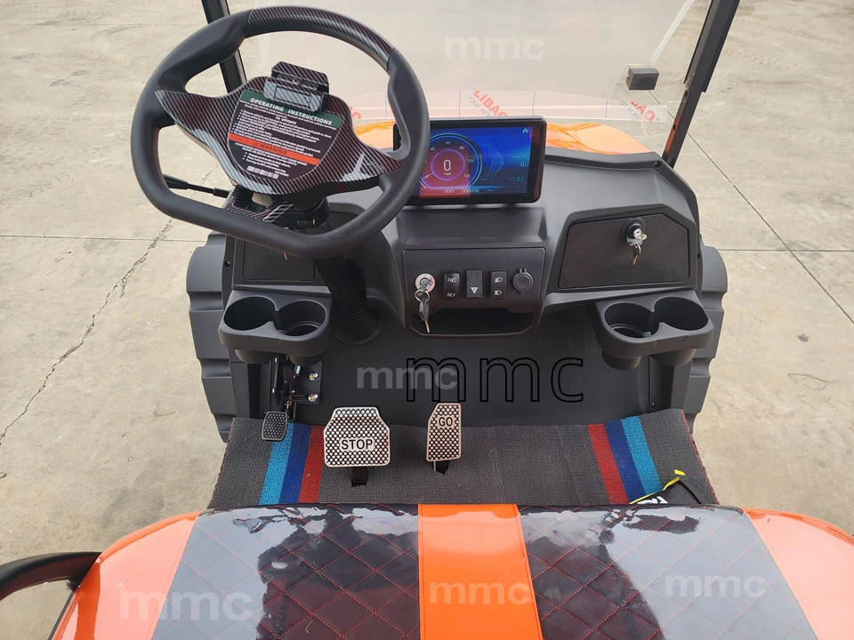 Best New Model Style D for Exclusive Right Electric Golf Buggy Hunting Cart with 2+2 Seater CE DOT