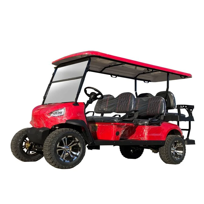 CE Approved 6 Passenger Electric Utility Vehicle Golf Cart with Lithium Battery