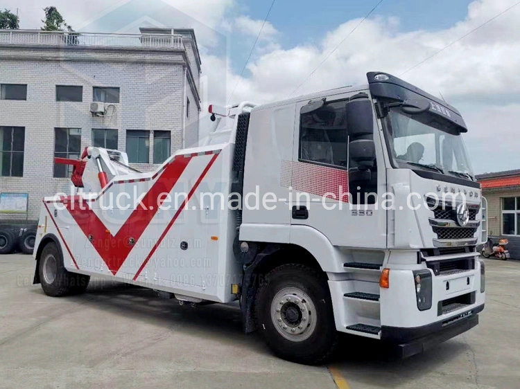 HOWO Tow Truck 8X4 Rescue Vechile 40 T Ratating Tow Vehicle Customized Tow Superstructure