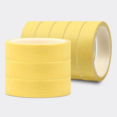 Waterproof High Temperature Clean Removal Automotive Painting Masking Paper Tape