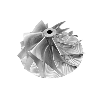 Uns N06625 Gh3625 (2.4856) 5 Axis Titanium Alloy Casting Turbo Billet Compressor Wheel