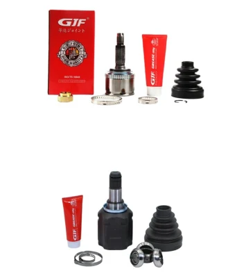 Gjf Manufacturer Auto Parts CV Axle Drive Shaft Inner Outer CV Joint for Toyota Honda Nissan Mazda Hyundai Mitsubishi KIA Subaru