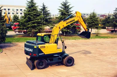 Hyundai 15ton Wheel Excavator R150wvs Wheel Excavator for Sale