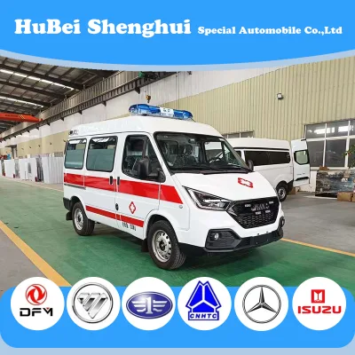  China Manufacture Jmc 4X2 Patient Transfer Ambulance Negative Pressure Ambulance for Patients Delivery and Treatment