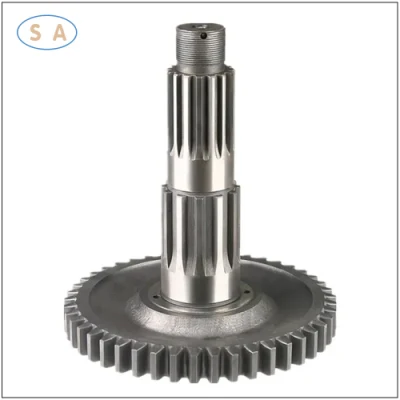 Factory Supplied Customized Highly Polished Carbon Steel/Stainless Steel/Alloy Steel Connecting Shaft with Forging/CNC Machining