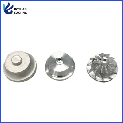 Milling Turbocharger Billet Compressor Wheel by 5 Axis CNC Machining