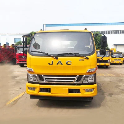 Chinese Factory Price Brand New JAC Diesel 5 Tons 6 Tons Flatbed Wrecker Tow Truck for Sale