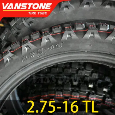Motorcycle Tyre 2.75-16 Tubeless Tire Vanstone off Road Tyre Honda Motorbike Tyre
