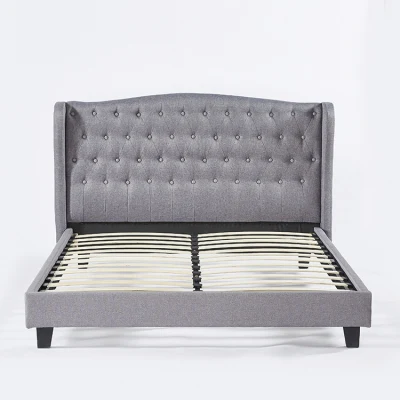 Newly Design Velet Bed Fabric Bed King Size for Bedroom Furniture