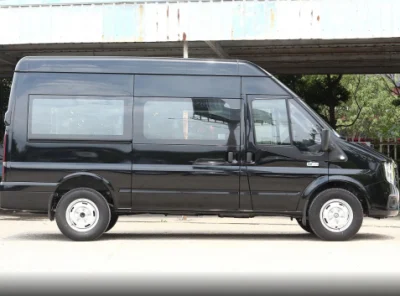 China New Car Jmc Fushun 2023 2.0t Automatic Diesel Short Axle Low Top Passenger Car 6 Seats up Hatch Diesel Car