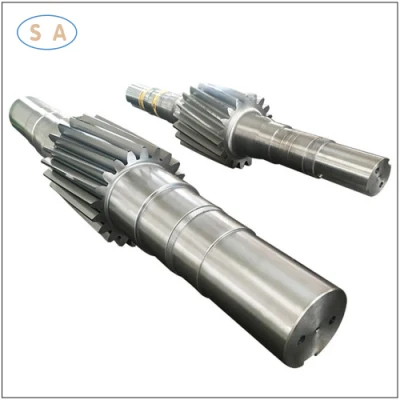 Factory Supplied Customized Highly Polished Carbon Steel/Stainless Steel/Alloy Steel Connecting Shaft with Forging/CNC Machining