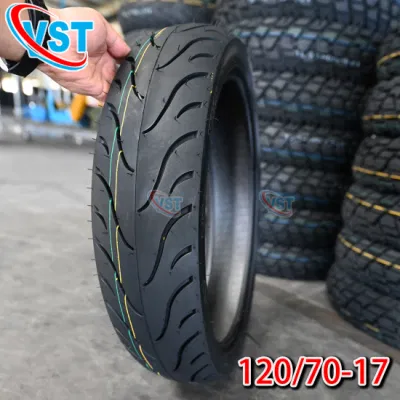 120/70-17 Front M/C Radial Tire Tube Less Motorcycle Tyre Honda CB500