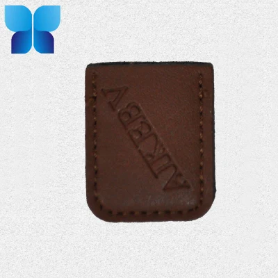 Hot Sell Brand Logo PU Custom Leather Patch for Garment